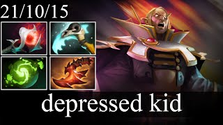 CIS.depressed kid - Invoker | Midlane Gameplay Dota 2 Patch 7.31b
