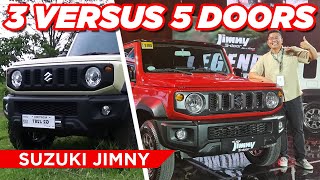 Suzuki Jimny 5 door vs Jimny 3 door Ano ang Jimny para sayo? | RiT Riding in Tandem