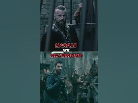 King Harald Vs Bishop Heahmund | #vikings #shorts - YouTube