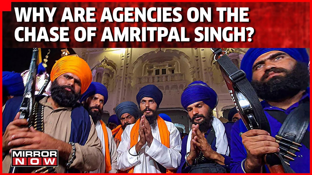 Amritpal Singh Still Absconding | Khalistan Backers Create Unrest | Daily Mirror | Shreya Dhoundial