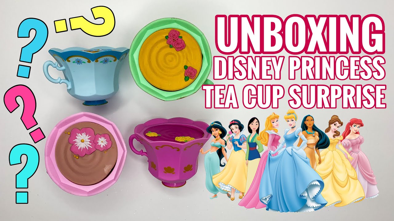 UNBOXING Disney Princess Tea Cup Surprise Ariq's Toy World YouTube