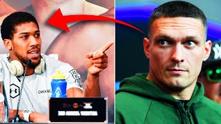 Anthony Joshua HAS MENTAL PROBLEMS BEFORE THE REMATCH WITH Alexander Usyk / Tyson Fury TRAINING