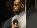 Post Game with Labron James