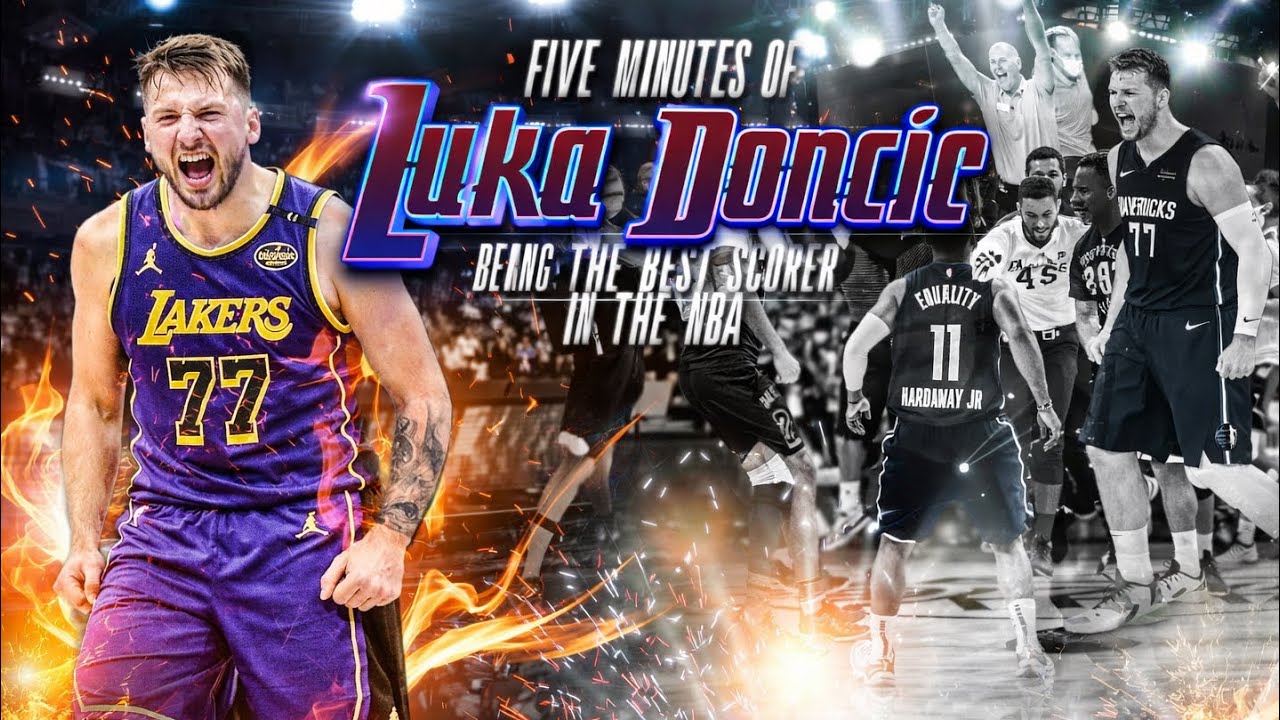 Five minutes of Luka Doncic being the best scorer in the NBA - YouTube