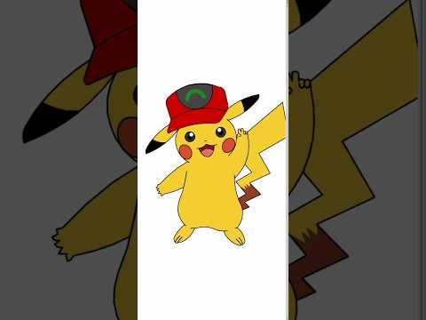 💞Draw Pikachu Using