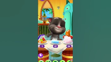 Juice machine party My talking Tom 2 😂 #shorts #tom #cartoon #mytalkingtom2 #cat #viral