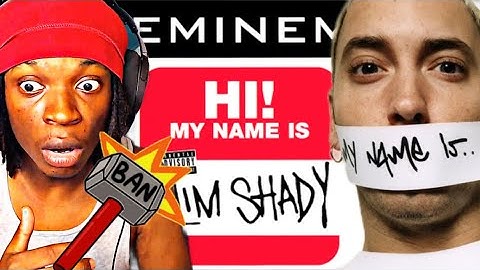 "My Name Is" By Eminem Reaction (Banned Uncensored Version)