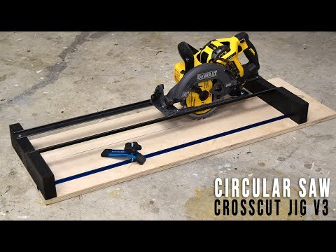 DIY Circular Saw Crosscut and Router Jig