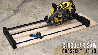 Diy Circular Saw Crosscut And Router Jig