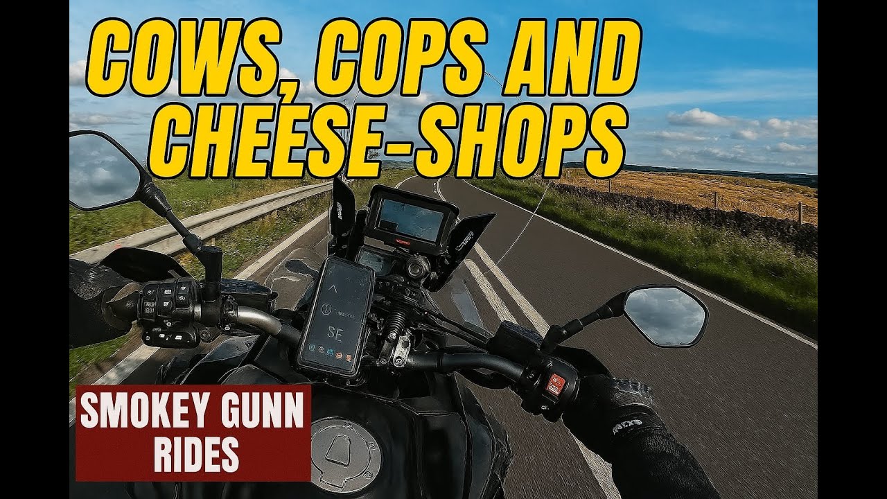 Peak District Ride - Cows, Cops and Cheese-shops!
