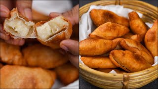 BANANA STUFFED CRISPY SNACKS RECIPE | FLOUR & BANANA INSTANT SNACKS | N'Oven