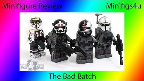 Custom Lego Minifigure Review: Minifigs4u The Bad Batch
