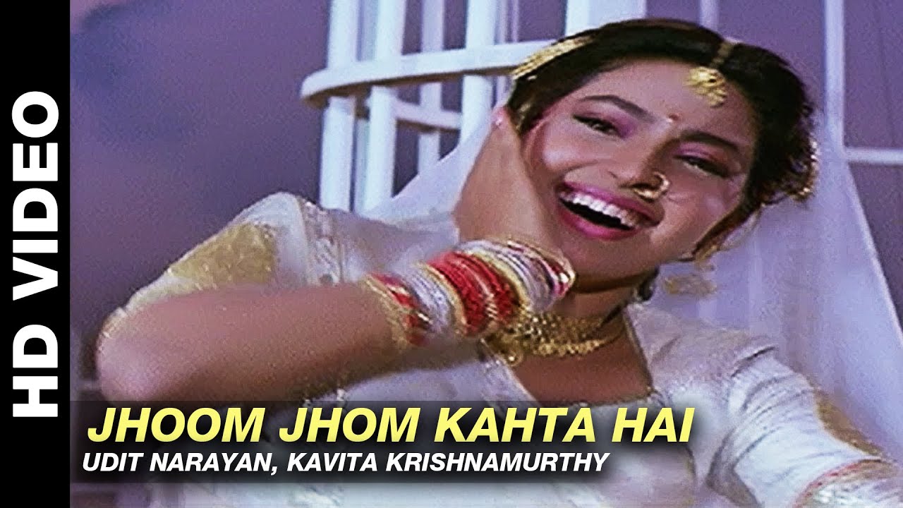Download Jhoom Jhom Kahta Hai - Mere Sajana Saath Nibhana | Udit Narayan, Kavita Krishnamurthy