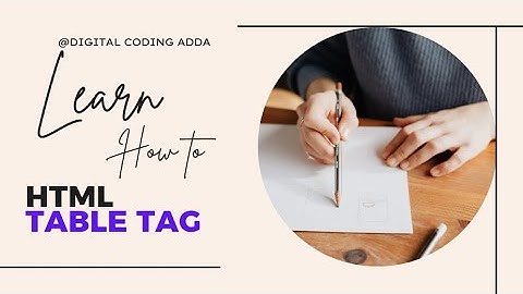 HTML Table Tag part-2 Explained in Hindi 🔥 | Create Tables Like a Pro in 5 Mins!  #codingshorts