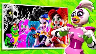 I'm in a Dom Studios FNAF Animation!? REACT with Glamrock Chica