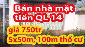 ((Đã Bán))Bán nhà mặt tiền quốc lộ 14, tại huyện chư puh, gia lai, giá 750 triệu,