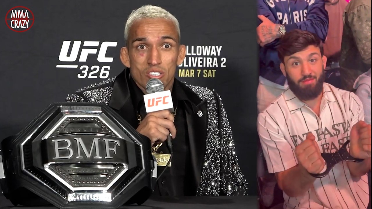 Charles Oliveira on Arman Tsarukyan “You can’t behave in certain ways”