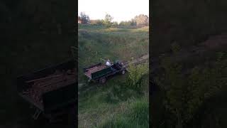 Самодельный Грузовик Вывозит Песок! #Work #Traktor #Automobile