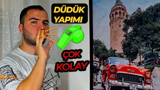 Kağıttan Düdük Yapımı Nasıl Yapılır Origami