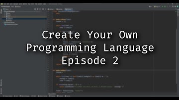 How to Create Your Own Programming Language - Episode 2: The Lexer