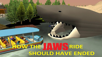 You´re gonna need a bigger shark! How the Jaws Ride should have ended