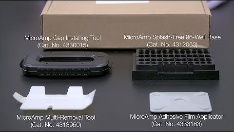 Learn How to Use the Tools in the Thermal Cycler Starter Kit