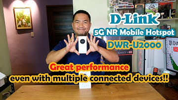 D-Link 5G NR DWR-U2000 - Setup and test | JK Chavez