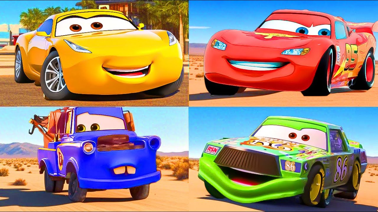 95 Lightning McQueen Cars On The Road | Full Episodes - Coffin Dance Song (COVER)