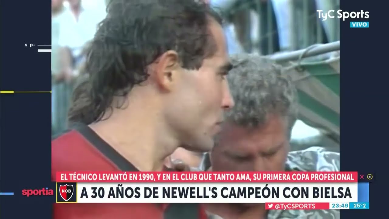 A 30 años del primer título de Bielsa y su 