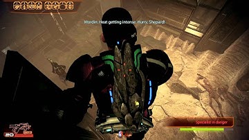 Mass Effect 2 - Shepard can fly?