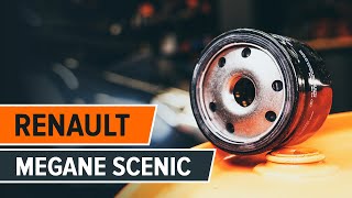 Kako zamenjati Oljni filter RENAULT MEGANE Scenic (JA0/1_) - video vodič