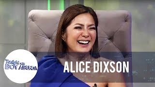 Alice confirms that Aga Muhlach didn't court her in the past | TWBA