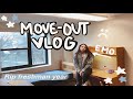 leaving my dorm at Indiana University because of corona | move out vlog part 2