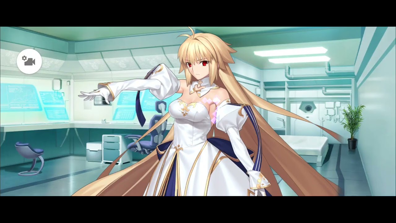 FGO】アルクェイド・ブリュンスタッド（マイルーム）人間。 - YouTube