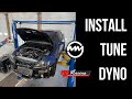 Building a supercharged lexus is 350 from start to finish  install tune dyno