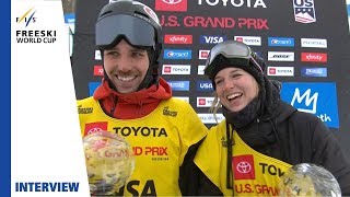 D'Artois / Sharpe | "It's pretty unbelievable" | Mammoth | Halfpipe | FIS Freeski
