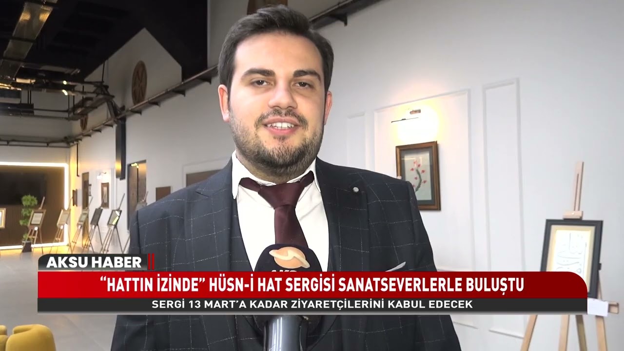 Kahramanmaraş’ta “Hattın İzinde” Sergisi Açıldı! Hüsn-i Hat Sanatı Büyük İlgi Gördü