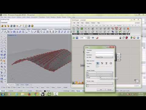 Grasshopper tutorial #14 - (Sphere on surface)