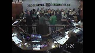 January 13, 2026 Commissioners Court Regular Meeting