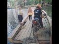 #suasana penyebrangan eretan babelan bekasi jawa barat#