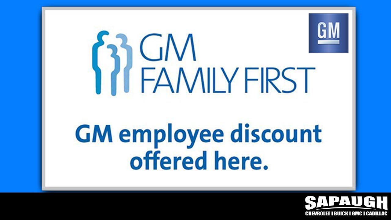 GM Family Discounts YouTube
