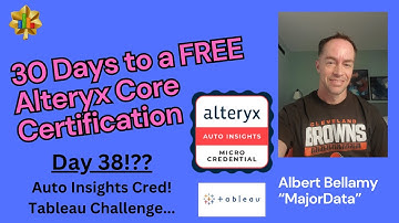 How I Earned the Alteryx Auto Insights Cred FOR FREE!