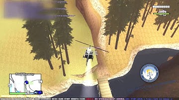 net4game.com || Los Santos Police Department #1 - AIR Unit in pursuit of gray Admiral + BONUS