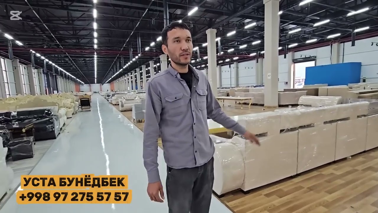 Видио мебелчи каналидан юклаб  олинди сизни олди сотди килганизга биз жавобгар емасмиз