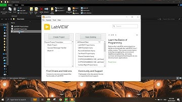 Creating Basic Project in LabVIEW