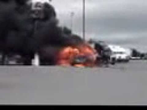 Gas station fire in Dodge City Alabama