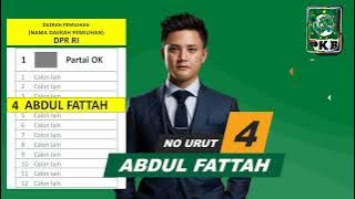 Video Animasi Caleg partai PKB - tata cara mencoblos 4K #pkb