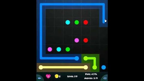 flow game facebook - 8 x 8 mania level 39 Connect the dots