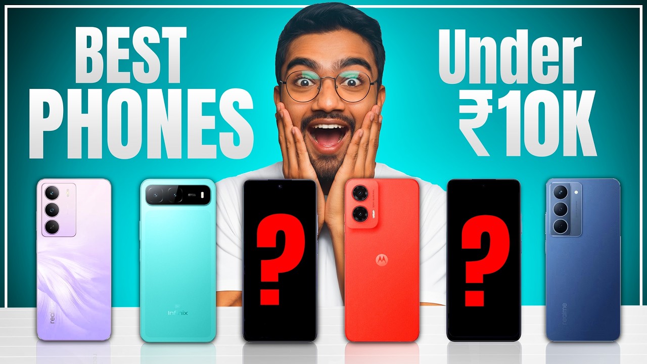 Top 5 Best Phone under ₹10000 in March 2026 ⚡| Best 5G Smartphone under ...