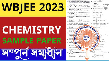 WBJEE 2023 PREPARATION|WBJEE CHEMISTRY PAPER 2023|WBJEE LAST MINUTE PREPARATION #wbjee2023 #wbjee